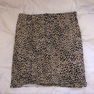 Brandy Melville Cheetah Skirt